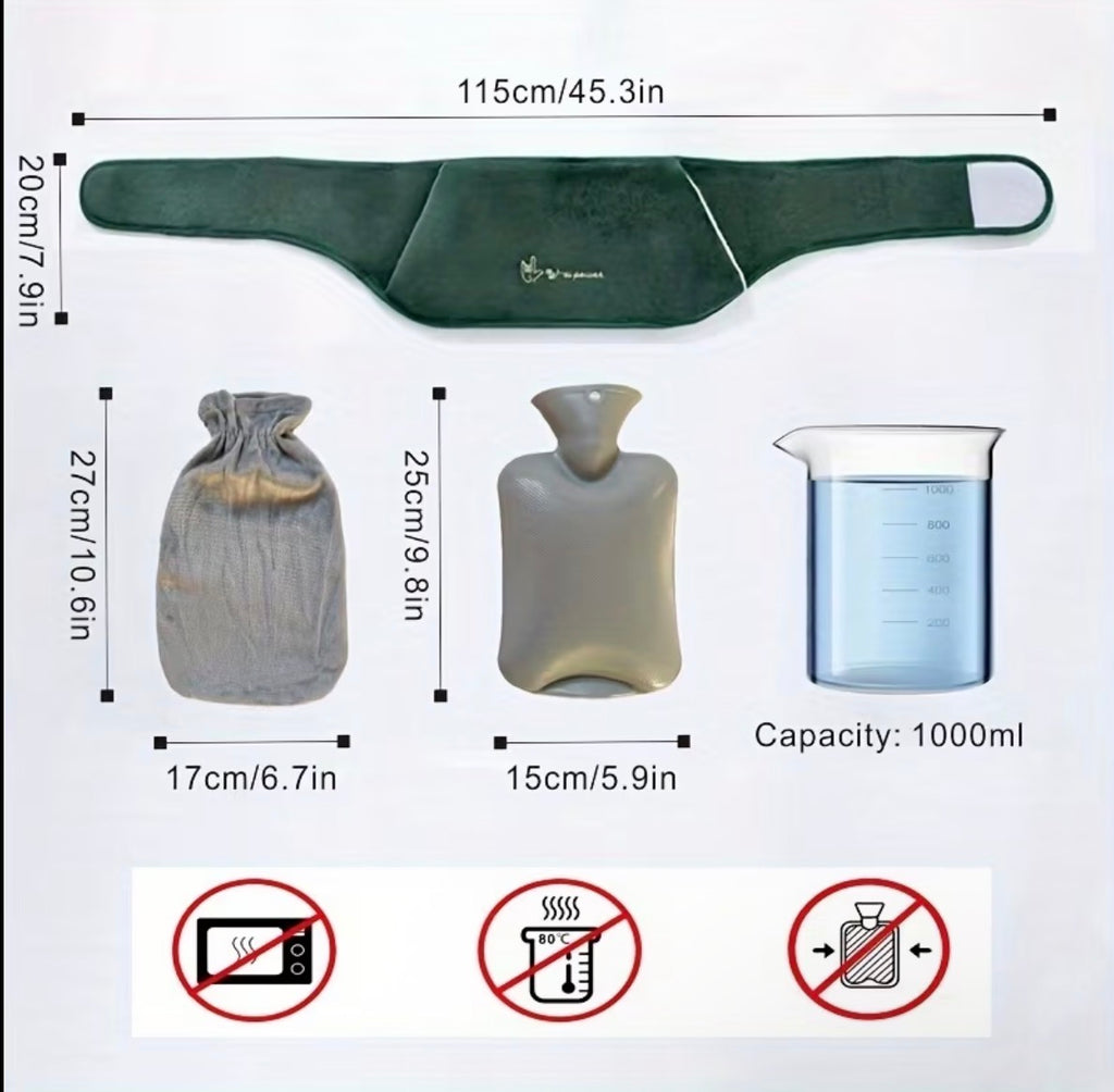 3pcs Hot Water Bottle Belt