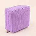 1pc Sanitary Napkin Storage Bag Flannel Thickened Sanitary Napkin Storage Bag Portable Mini Sanitary Pad Storage Bag